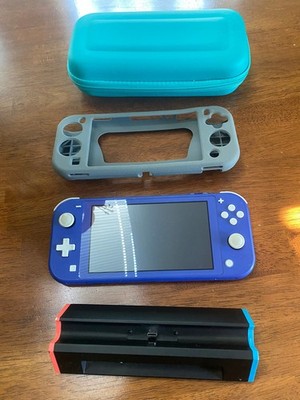 Nintendo Switch Lite Handheld Game Console HDH-001 Blue -parts or