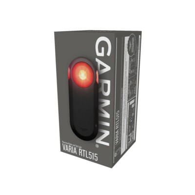 Garmin Varia RTL515 Rear View Radar with Taillight Black New in