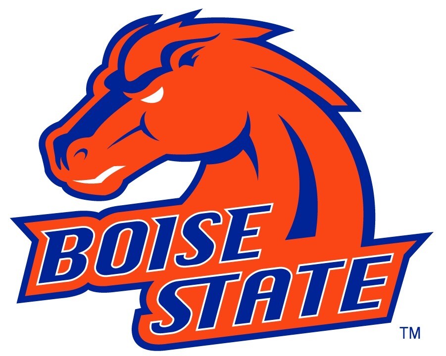 Boise State Broncos Logo - Die Cut Laminated Vinyl Sticker/Decal