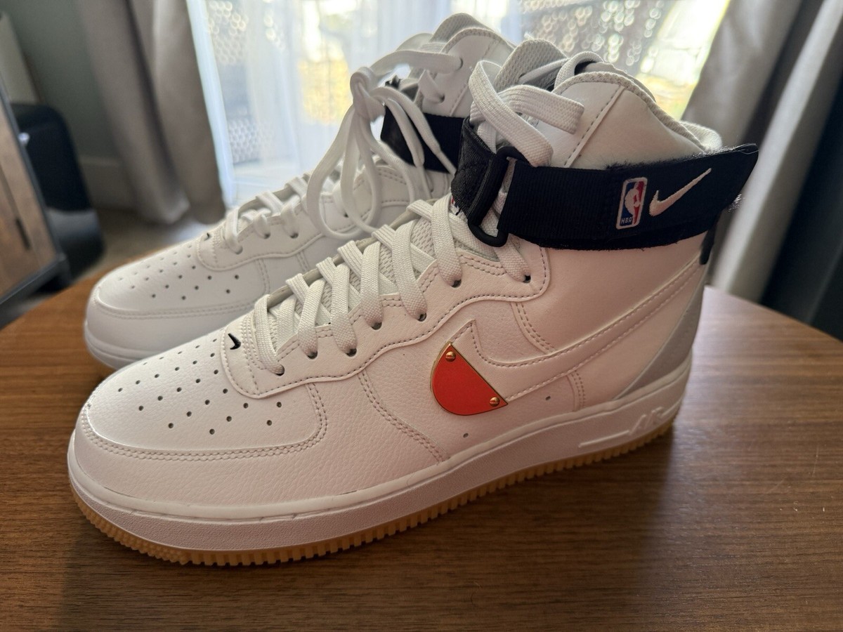 Nike Air Force 1 High '07 LV8 x NBA White 2020 - Size 9 | eBay
