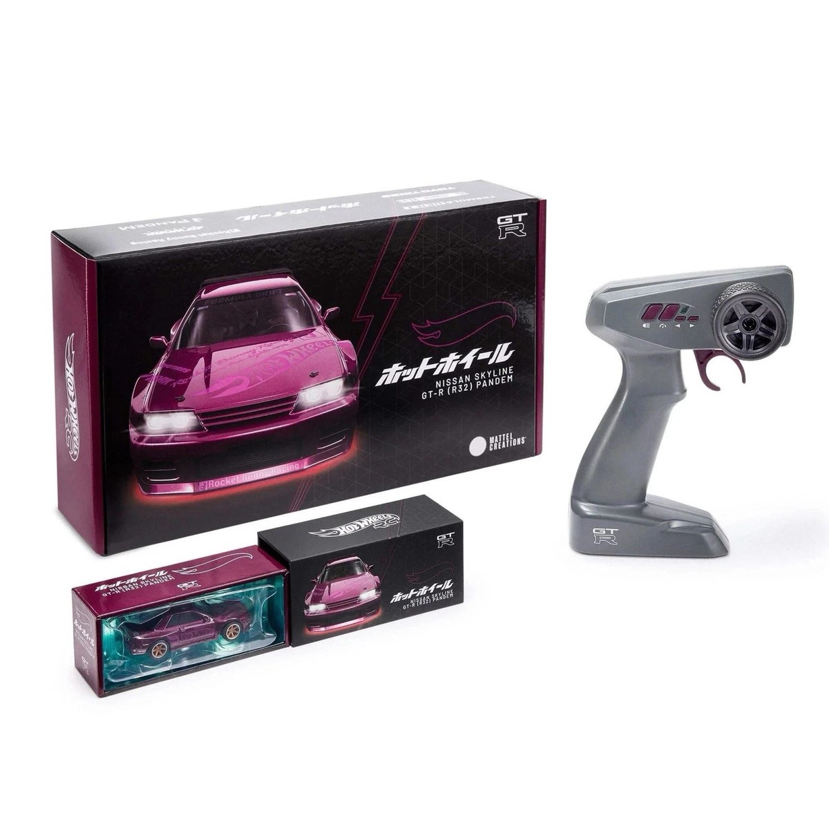 Mattel Creations Hotwheels R/C 1:64 Nissan Skyline R32 Pandem