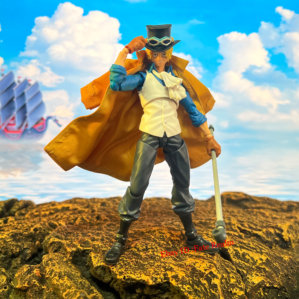 1/12 Custom Wired Coat For 6'' SHF ONE PIECE Sabo Action Figure