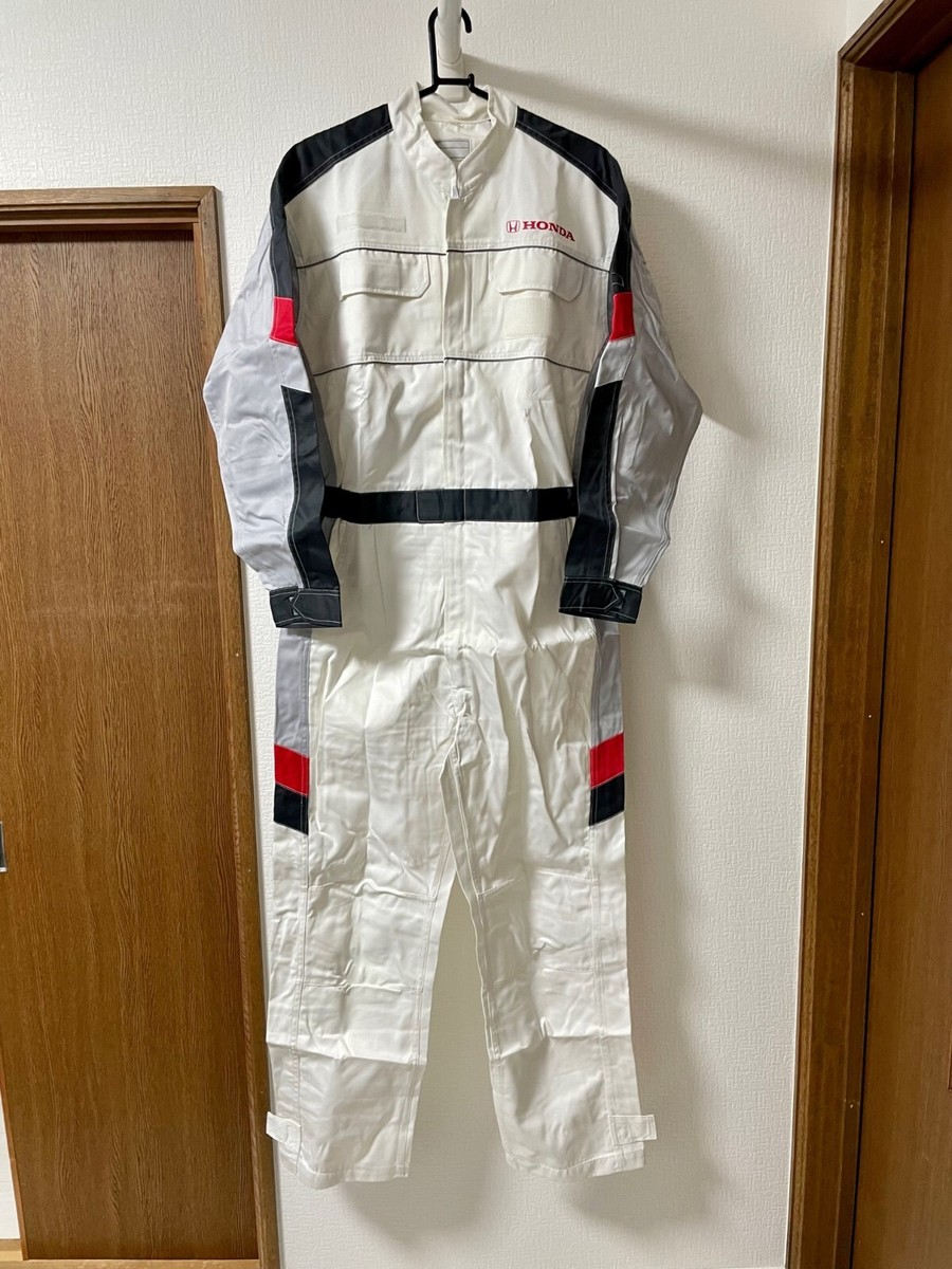 New RARE item Japanese Honda dealer Mechanic Coverall Jumpsuit XL