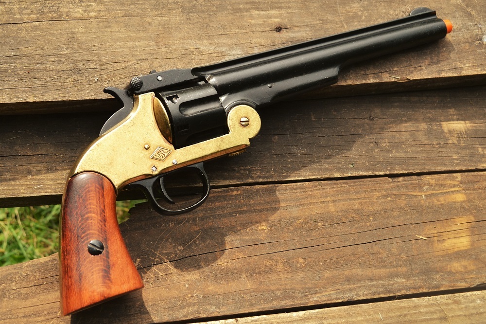Smith & Wesson M1869 Schofield Revolver - Jesse James - Non-Firing