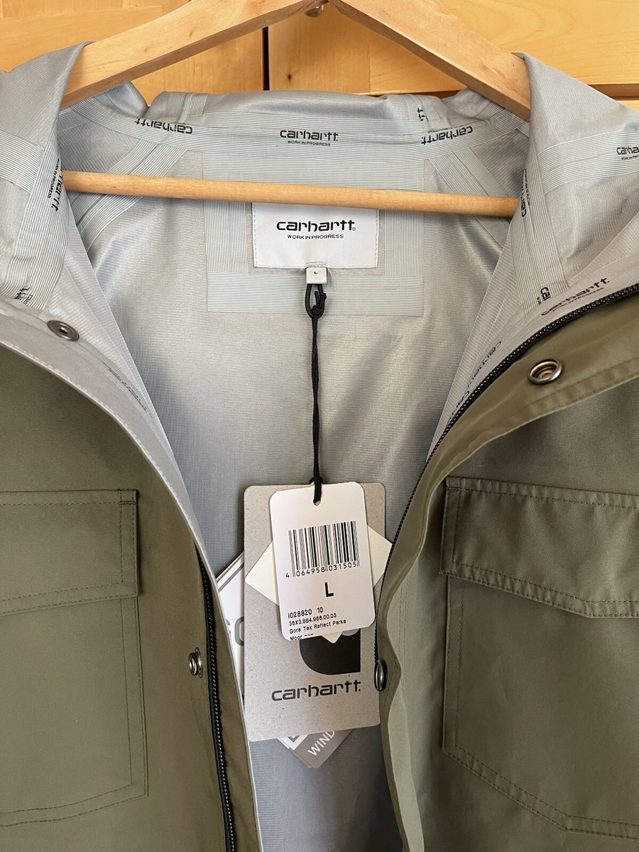 New Carhartt WIP Gore-Tex Jacket Size L Olive | eBay