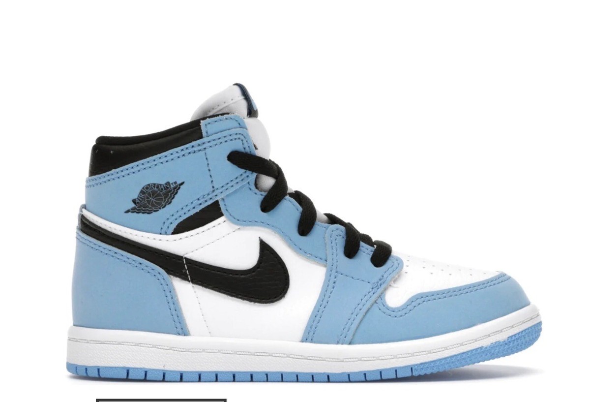 Nike Air Jordan 1 Retro High TD 'University Blue ' Size 8C | eBay