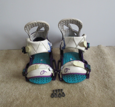 Burton Scribe EST Women's Snowboard Bindings Size Small | eBay