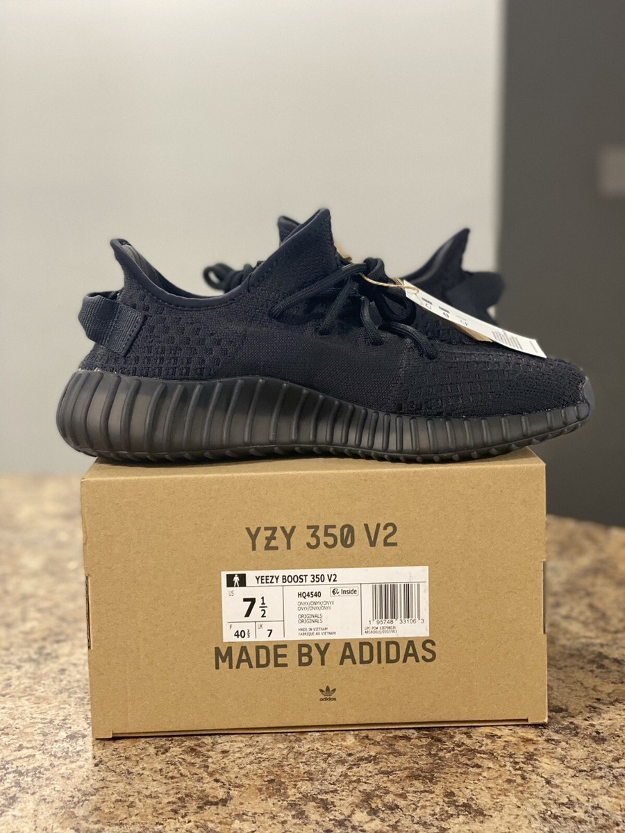 Adidas Yeezy Boost 350 V2 Onyx HQ4540 Size 7M, 7.5M - New