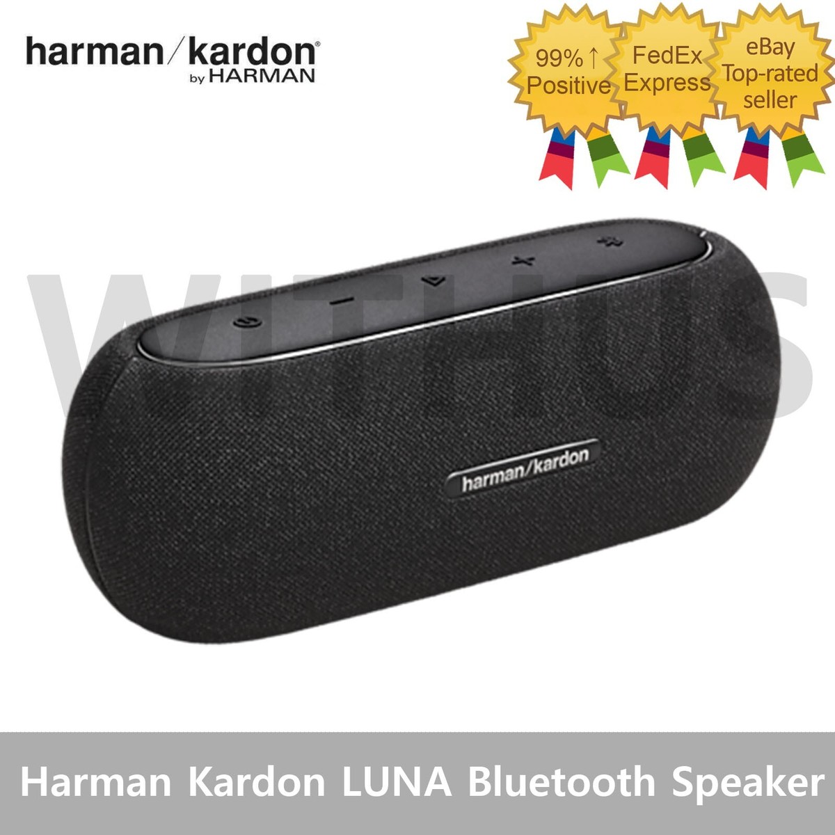 Harman Kardon LUNA Portable Wireless Bluetooth Speaker Black