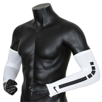 Nike Pro Elite Sleeve 2.0 Arm Sleeves Soft AC4466-127 2PC White | eBay