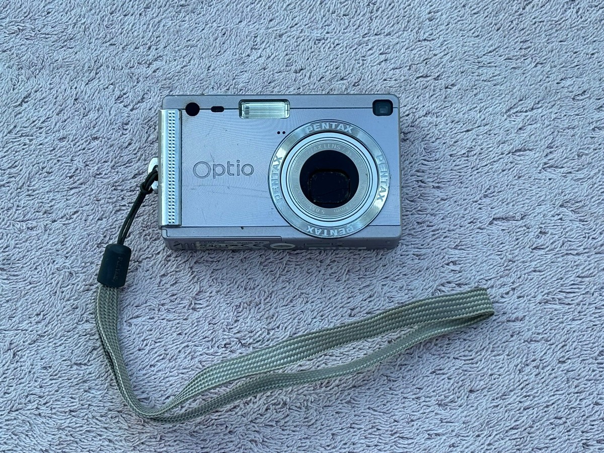 PENTAX Pentax Optio S5i 5.0MP Digital Camera - Silver Untested As