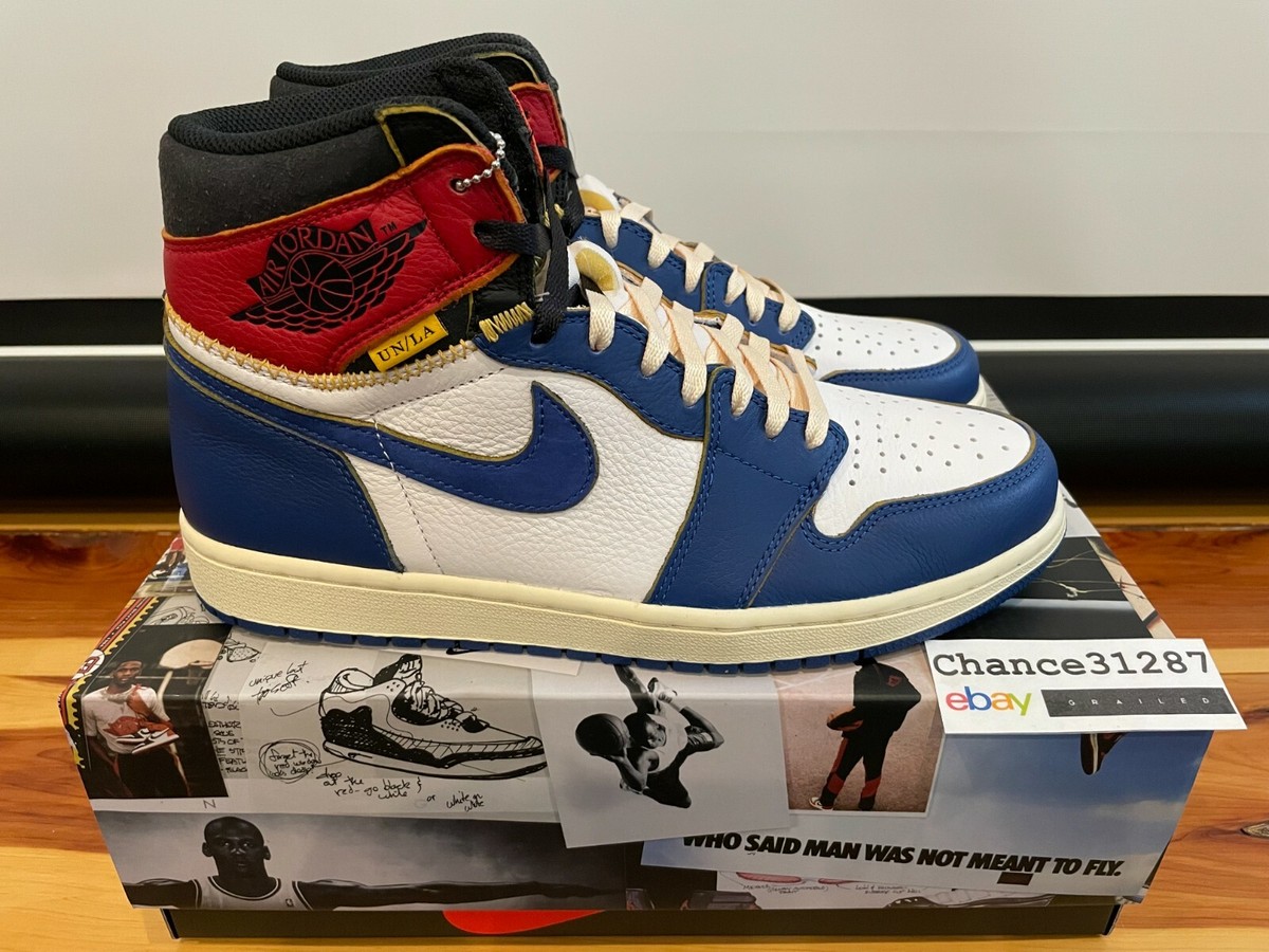 Nike Air Jordan 1 Retro High OG NRG x Union Storm Blue sz. 10.5