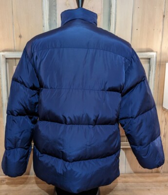 POLO SPORT RALPH LAUREN VINTAGE 90'S MENS NAVY DOWN PUFFER JACKET