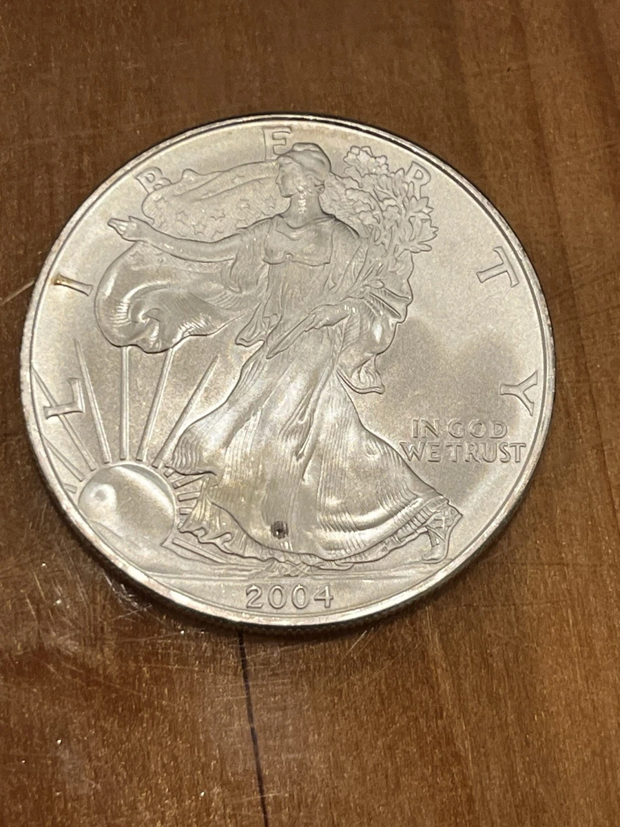 American Eagle Uncertified 2004 Silver Bullion Coins for sale | eBay