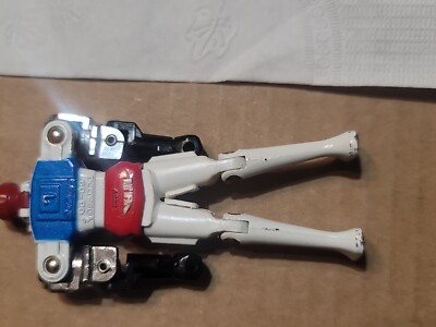 1) Vintage 1984 Japanese Godaikin Gardian Protessor Diecast Robot