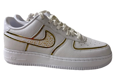 Nike By You Air Force 1 Cristiano Ronaldo CR7 White Gold | DN2501