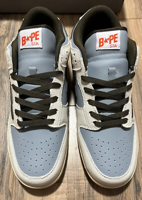 Indigo Studios L A Bapesta Travis Scott APESTATION Dunk Low Size