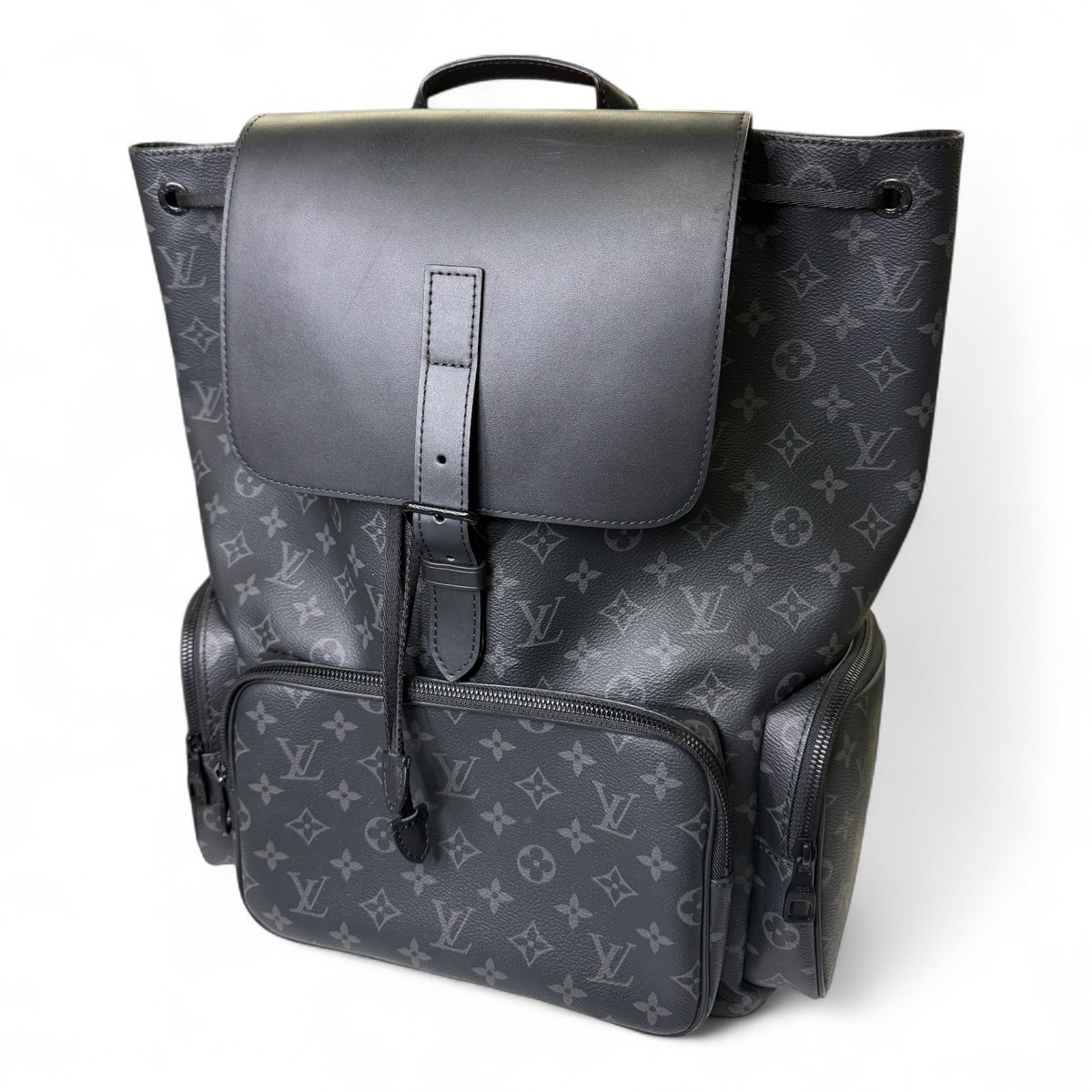Louis Vuitton Discovery Backpack MM Monogram Eclipse Canvas – Made