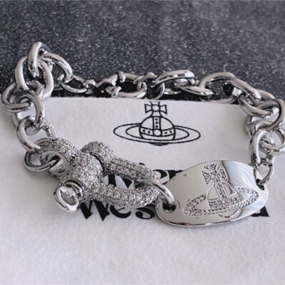 Vivienne Westwood Isoria Bracelet Silver Chain No BoX | eBay