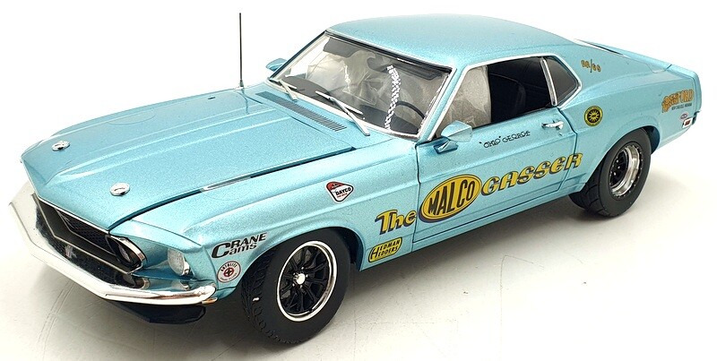 Acme 1/18 Scale A1801858 - 1969 Ford Mustang Boss 429 Malco Gasser