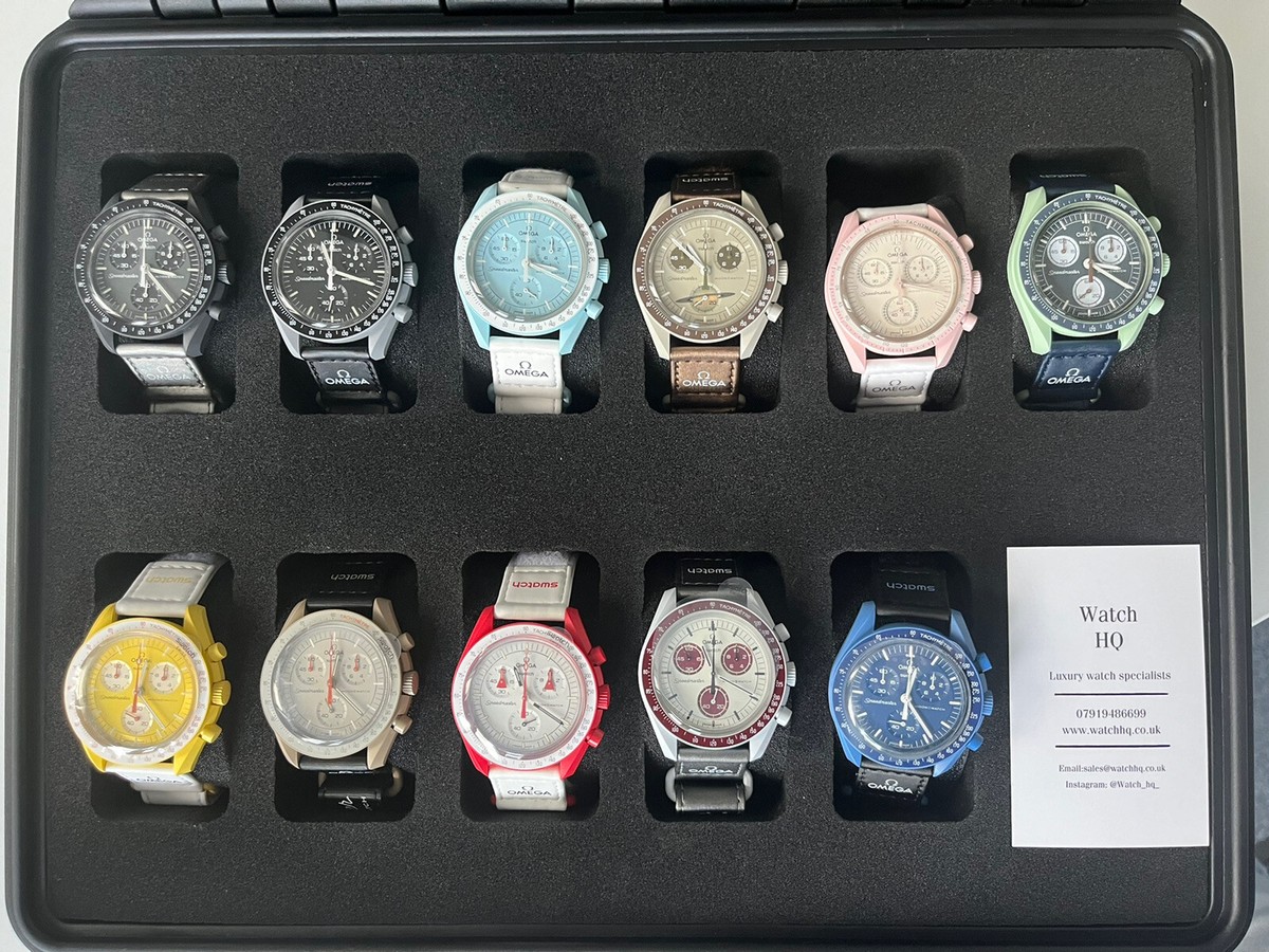 Omega x Swatch Full Collection / Set New And Unworn In Custom