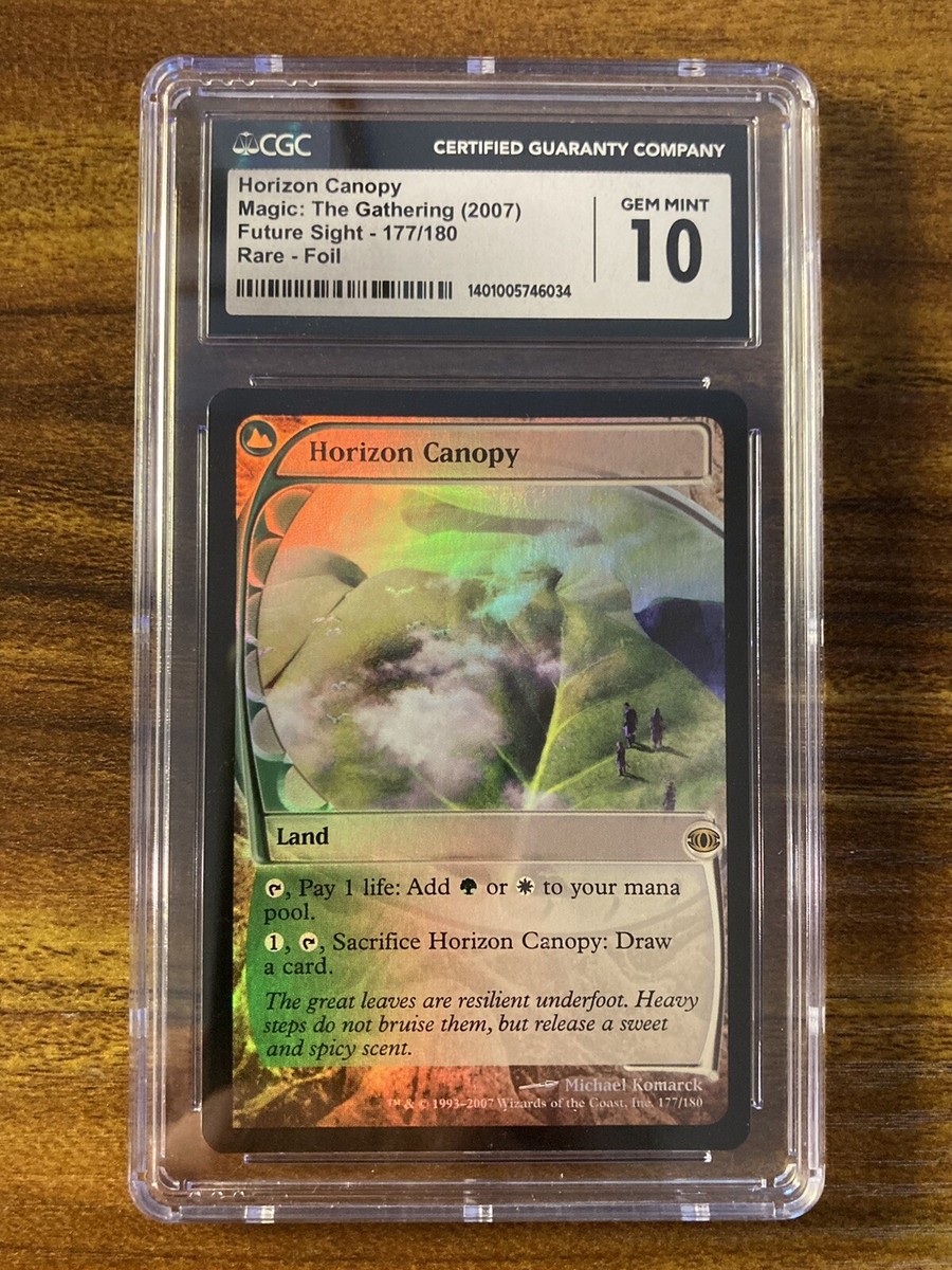 MTG✨HORIZON CANOPY FOIL✨Future Sight CGC 10 GEM MINT RARE Land