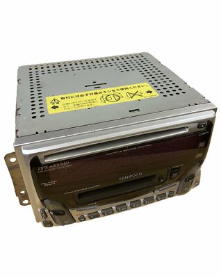 JDM KENWOOD DPX-6000MD Double DIN Head Unit MD CD DSP Receiver | eBay