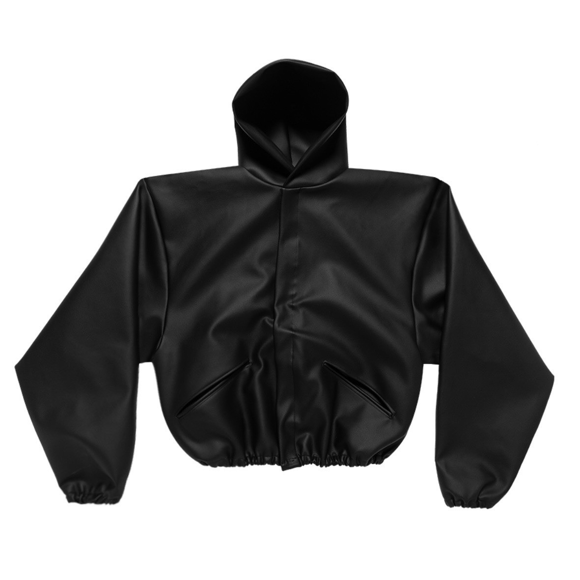 Yeezy JC-01 Leather Jacket Black Size 3 YZY Authentic - IN HAND