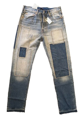 Levis Vintage Clothing LVC 501z XX 1954 24x32 Distressed Jeans New