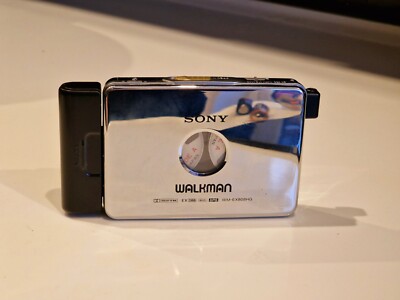 Sony Walkman WM-EX808HG Limited Edition Mirror Chrome Cassette