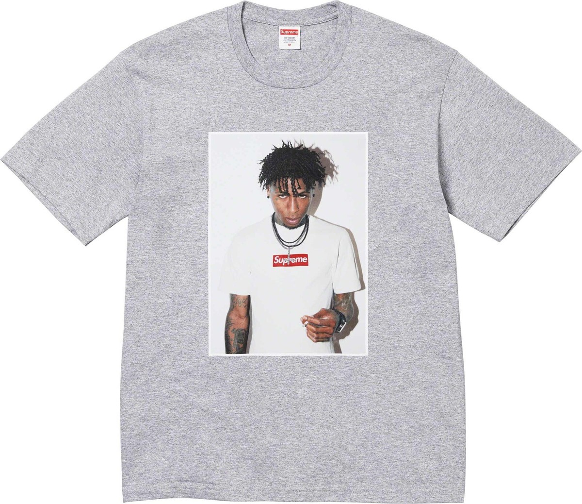 Supreme x NBA Youngboy Tee FW23 (FW23T48) Men's Size S-XL | eBay