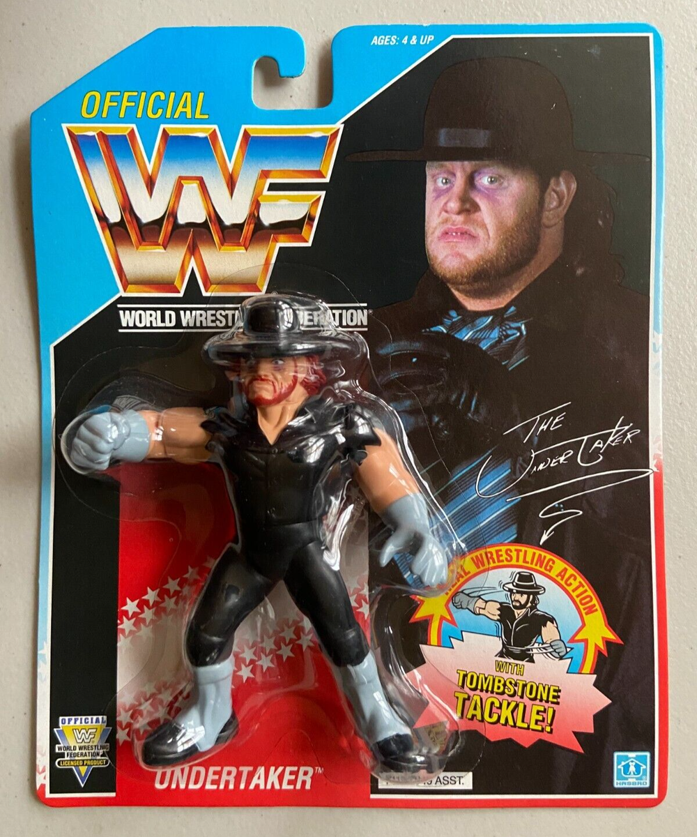 WWF Hasbro Undertaker Wrestling Figure WWE Vintage | eBay