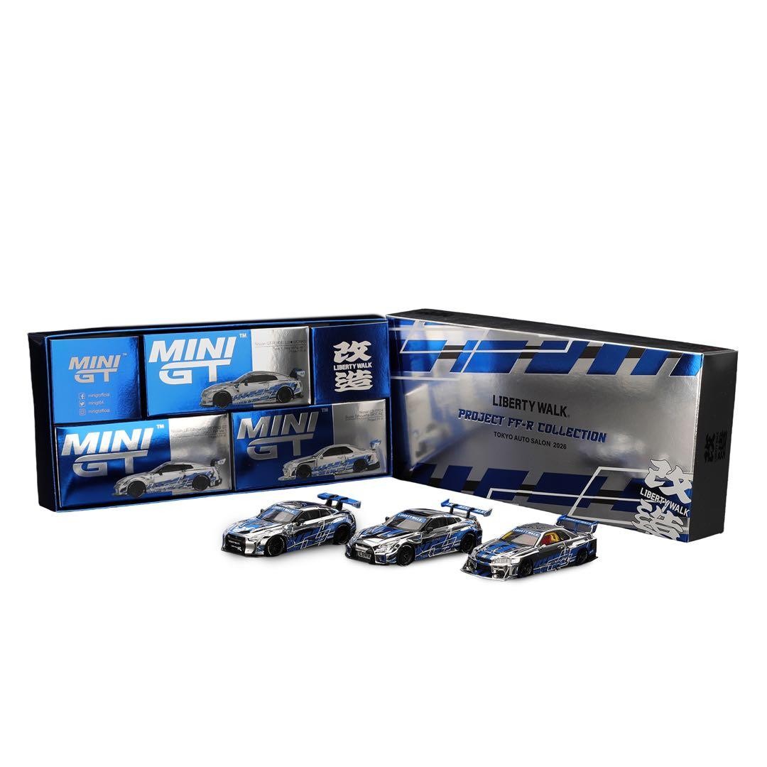 MINI GT LBWK Liberty Walk Tokyo Auto Salon 2026 Limited Nissan GT