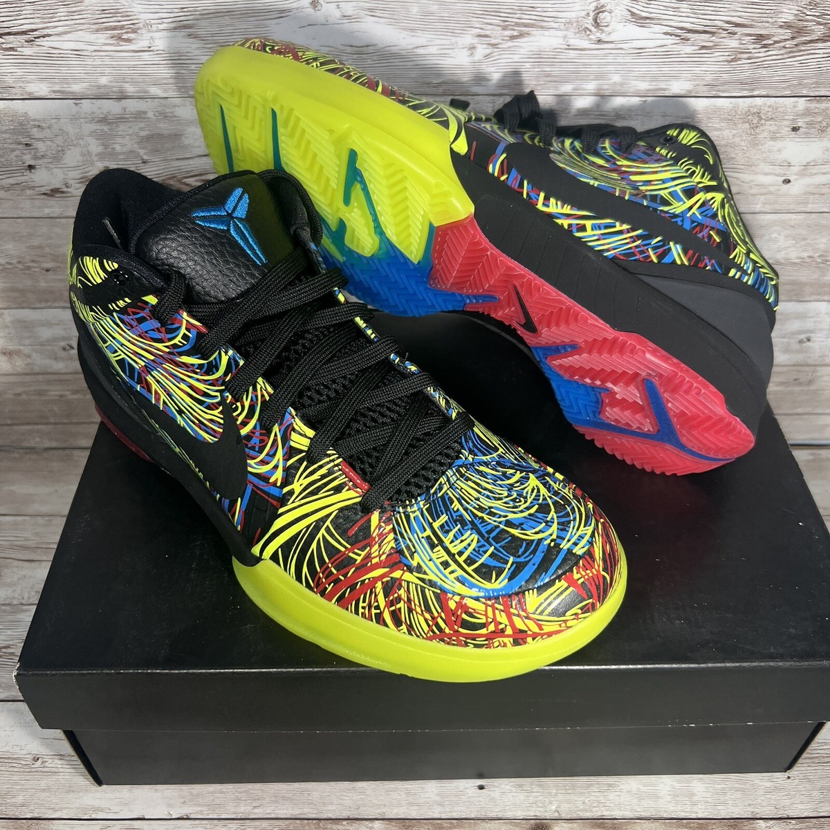 Nike Kobe 4 Protro Wizenard Basketball Shoes CV3469-001 Men's Size