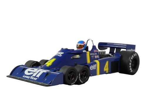Mini Car】 Kyosho 1976 Tyrrell P34 Schecter 1/18 scale used from