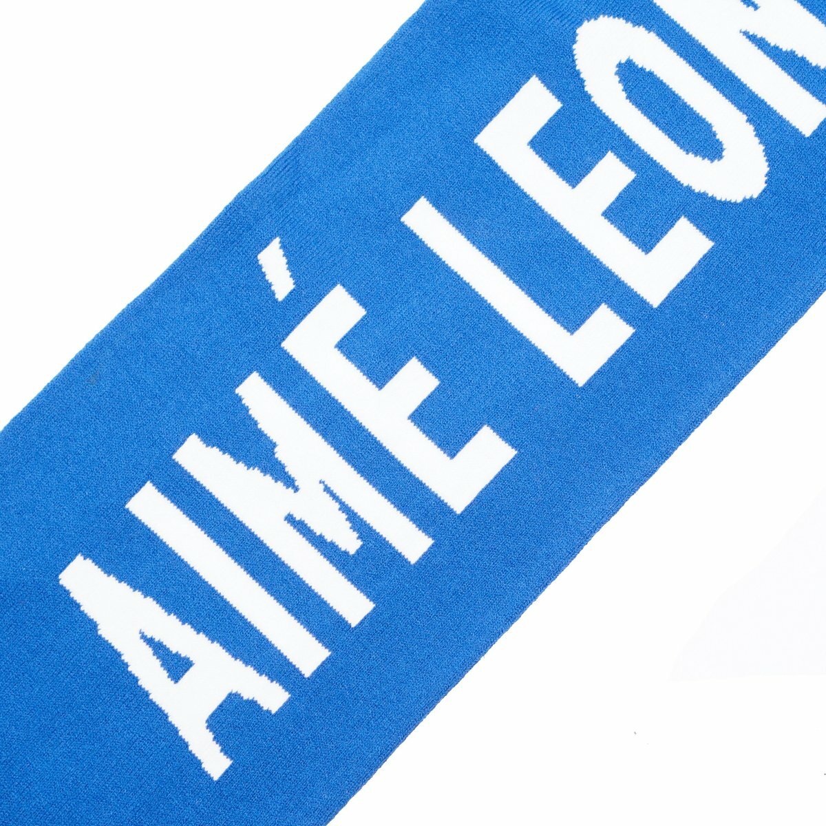 AIME LEON DORE Men's Jacquard Knit Logo Scarf NWT | eBay