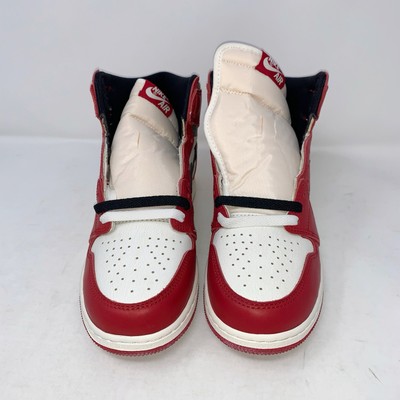 Air Jordan 1 High 'Lost & Found Chicago' Red Sneakers, Size 6Y