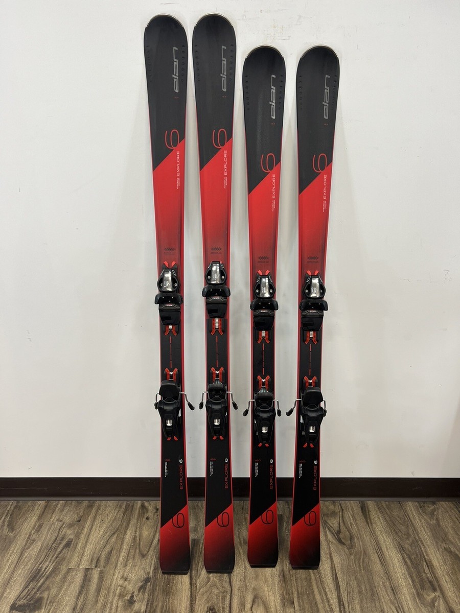 Elan Explore 6 Downhill Ski With Easily Adjustable Bindings
