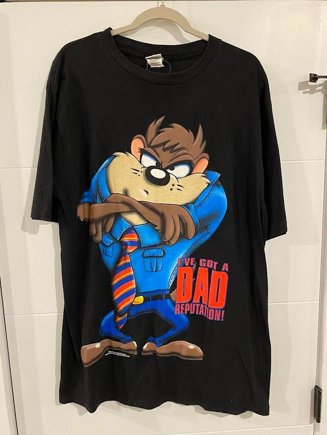 Vintage 90s Tasmanian Devil Taz Looney Tunes T-Shirt 