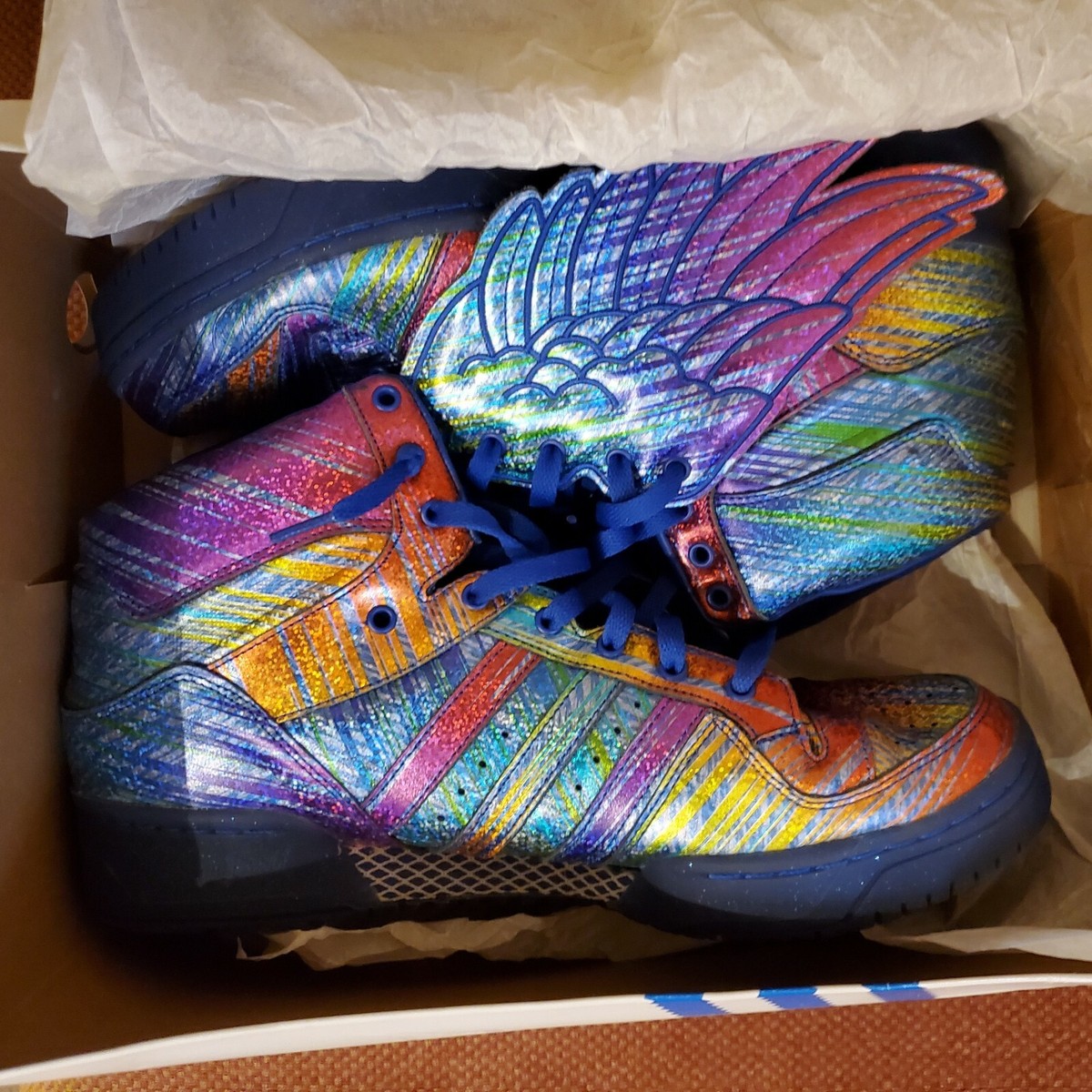 Adidas Originals Jeremy Scott - Hologram Regal Purple Men's Shoes