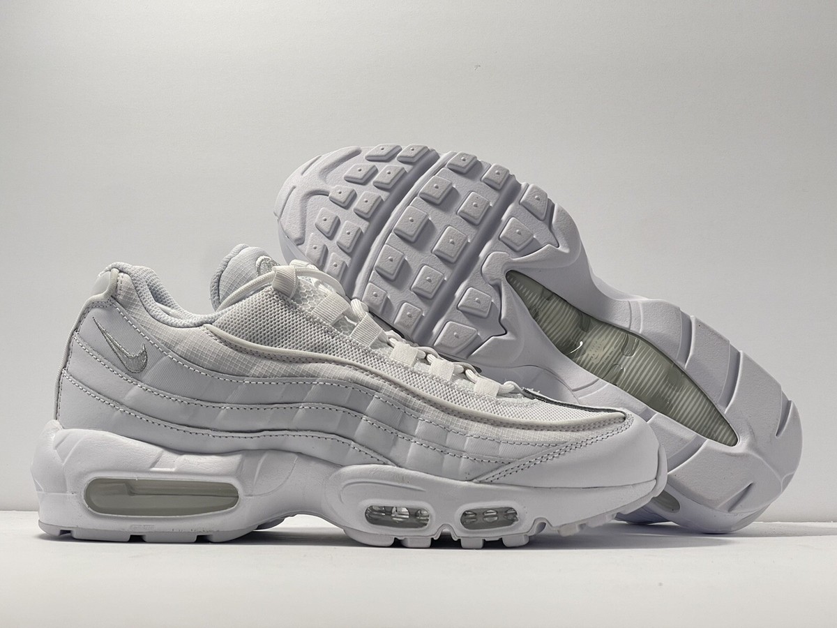 Nike Air Max 95 Essential 'White-Grey Fog' CT1268-100 Men's Sizes