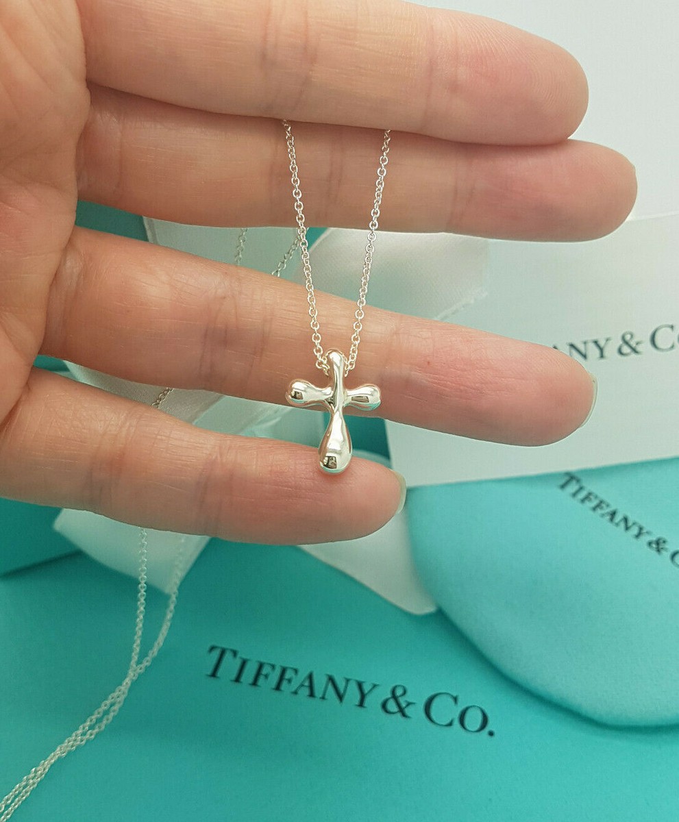 Tiffany & Co. Elsa Peretti Cross Pendant 16