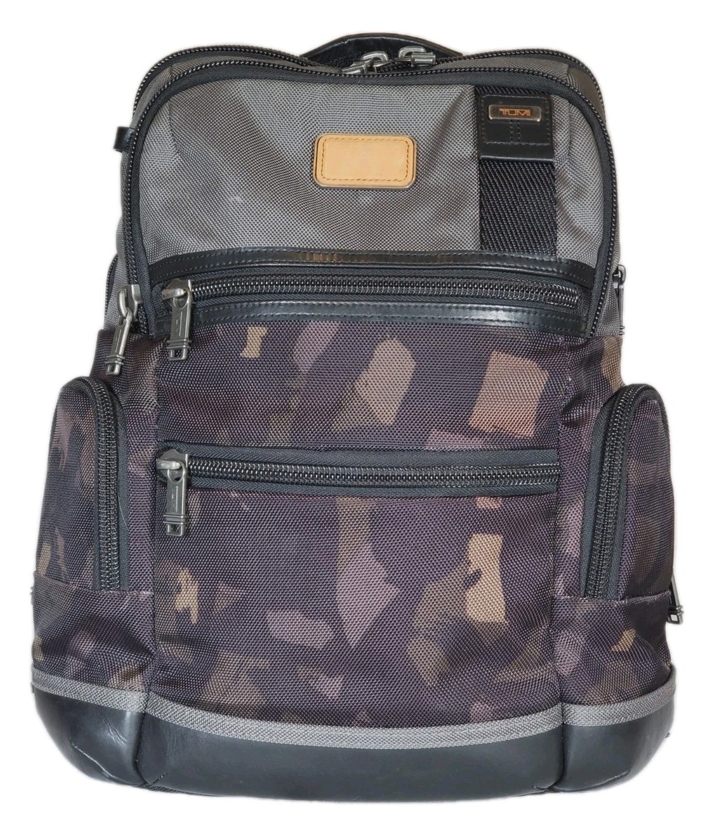TUMI Alpha Bravo 2 Knox Laptop Camo Backpack Ballistic Nylon