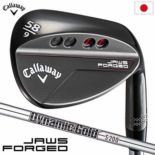 NEW Callaway JAWS FORGED Charcoal Black Chrome Wedges with Dynamic