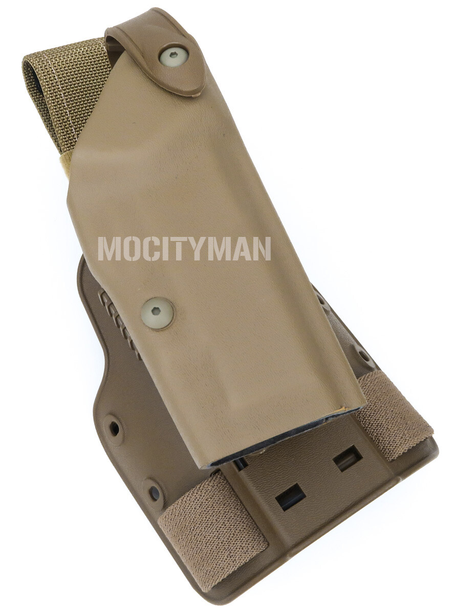 Safariland Coyote RH Holster Leg Shroud For Operator Colt M45A1