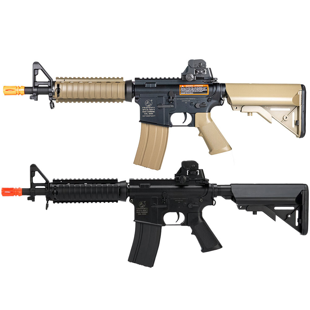 COLT Licensed CQBR SOPMOD AEG Airsoft Rifle w/ Metal Gearbox by
