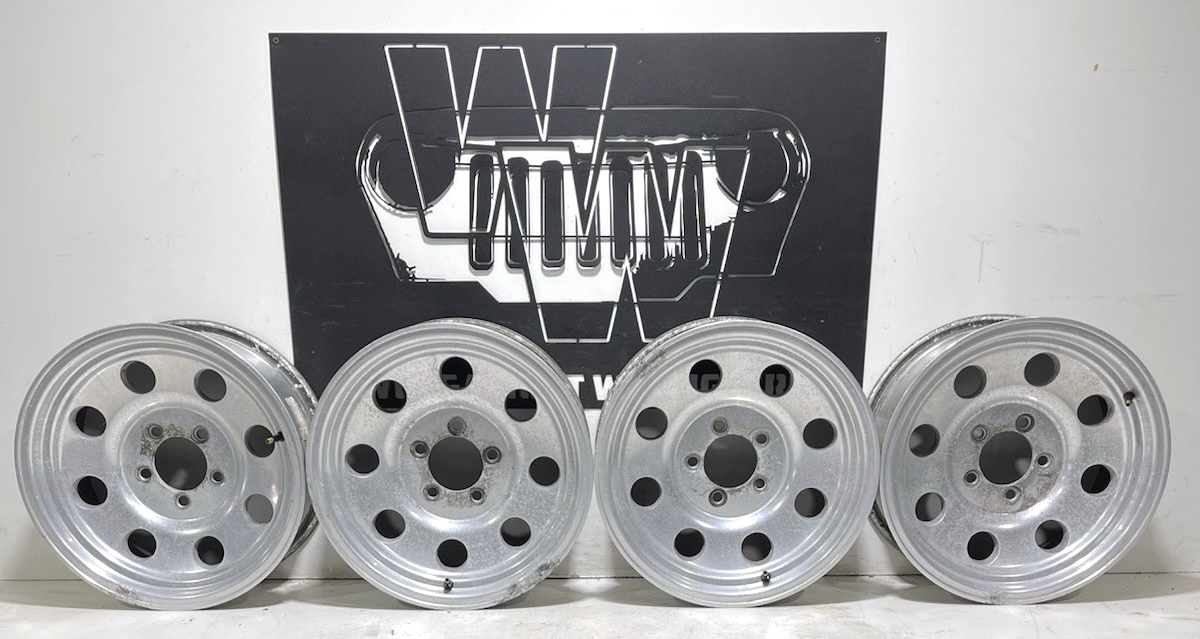 Eagle Alloy 15x7 5x4.5 Aluminum Wheel Rim SET OF 4 Jeep TJ