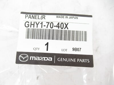 Genuine OEM Mazda GHY1-70-40X Passenger Rear Fender Panel 2014