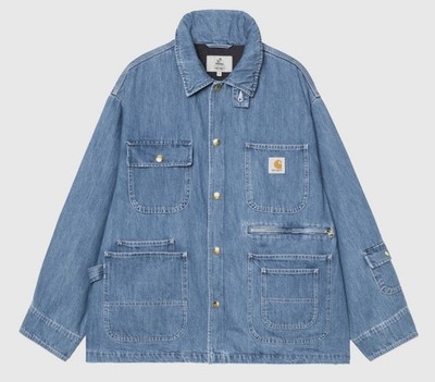 CARHARTT WIP x INVINCIBLE DENIM CHORE COAT MAX | eBay