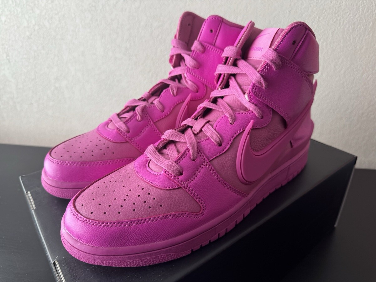 Size 11.5 - AMBUSH x Nike Dunk High Pink for sale online | eBay
